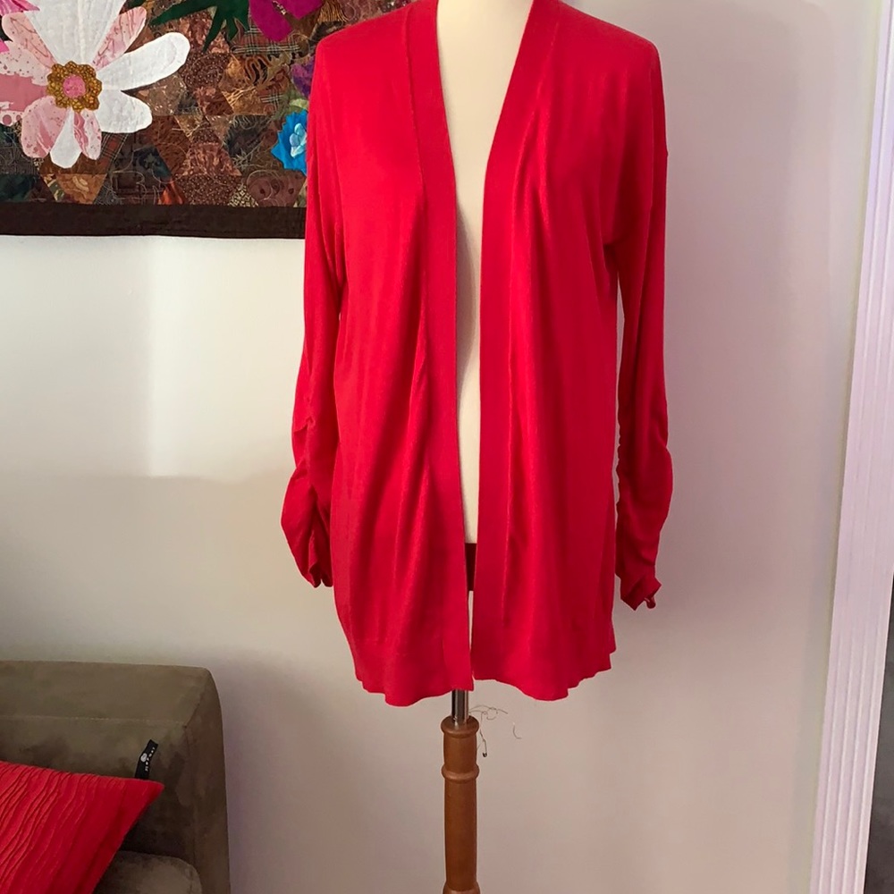 Halogen Pima cotton/viscose sweater M